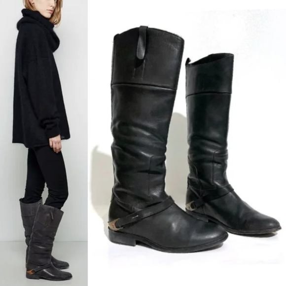 Golden Goose Charlye Riding Boots - Picture 1 of 16